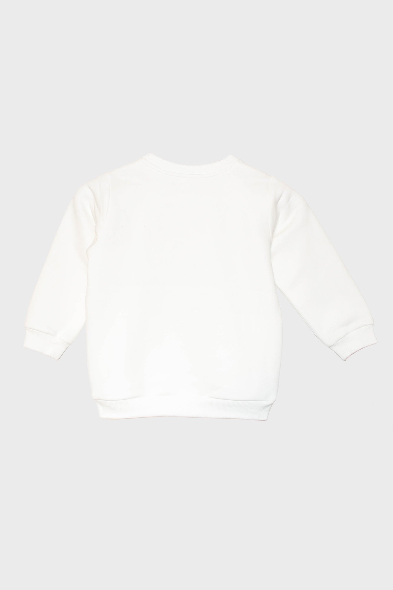 Kid’s sweater One Wolf, off white with white logo