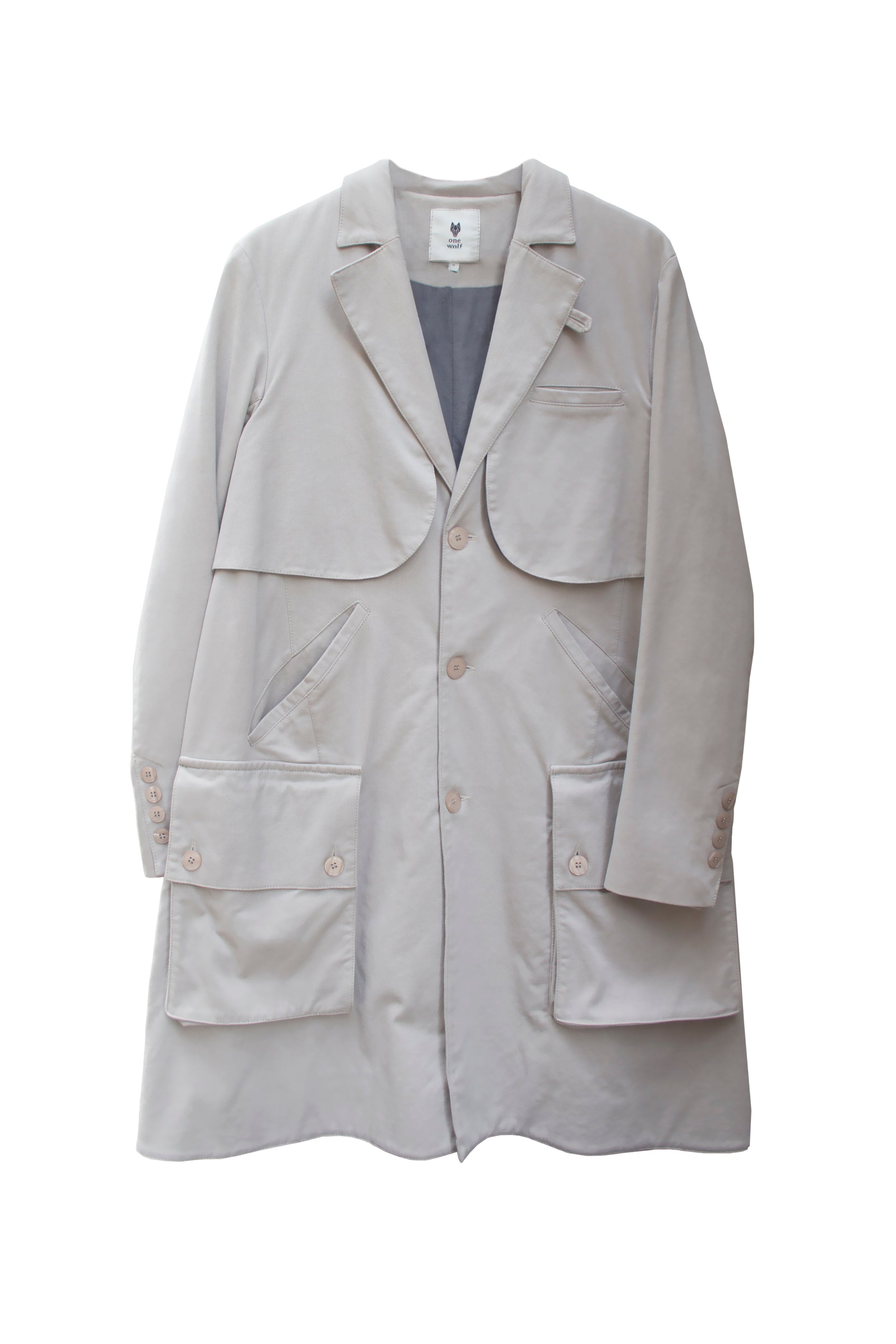 LE MOULT trench coat Dove