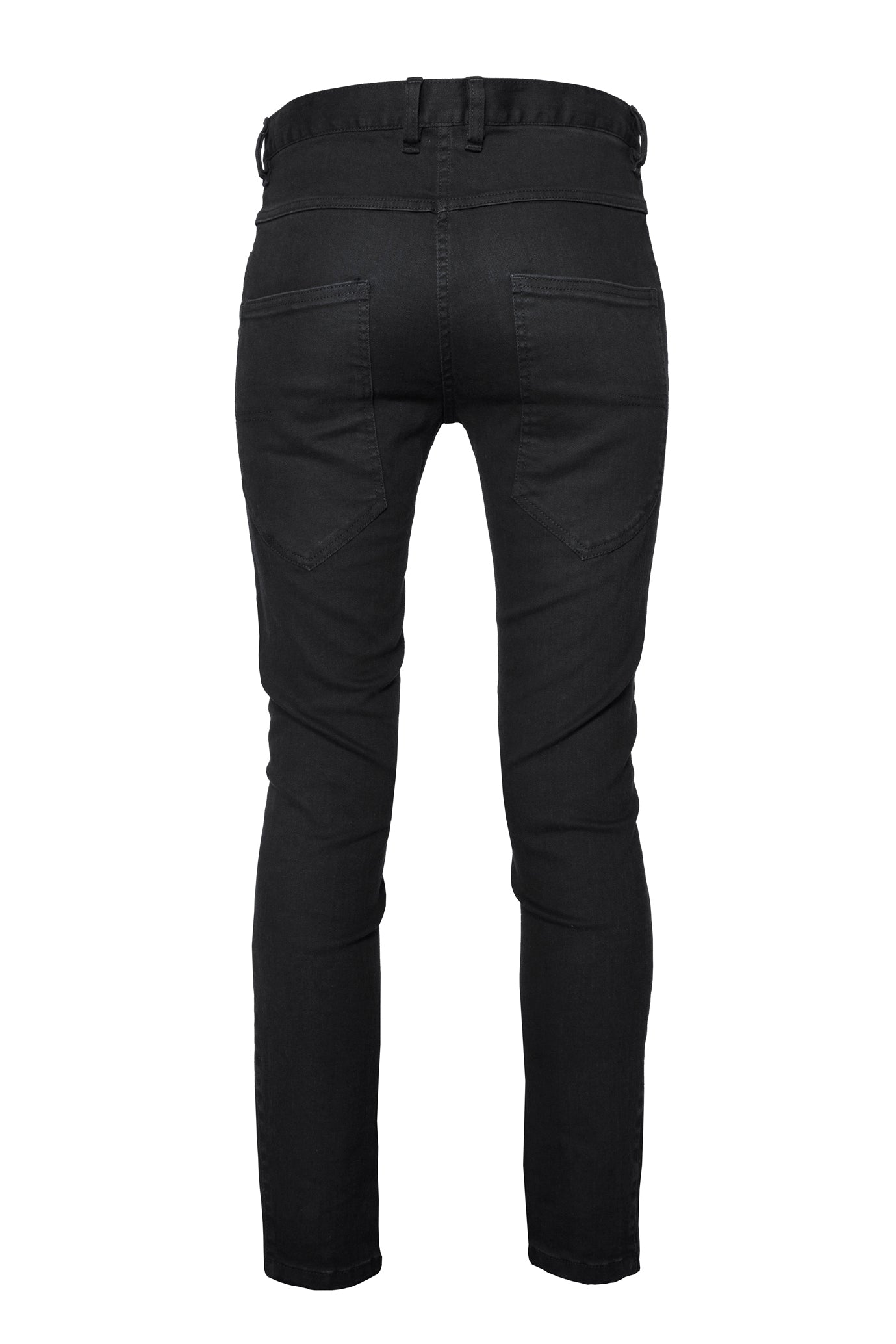 unisex jeans UNIFORM 10 - treated black - One Wolf